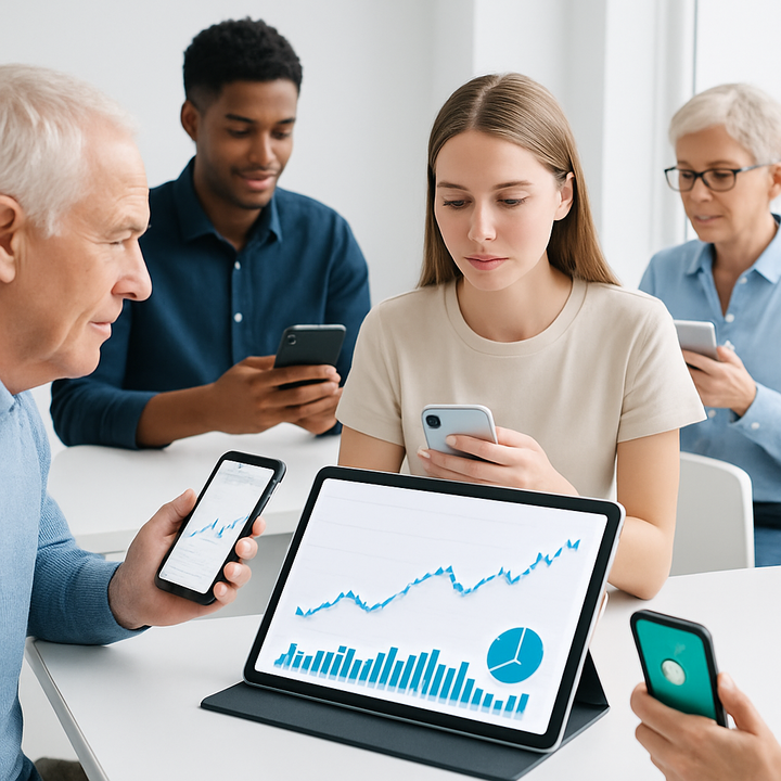 digital tools for financial learning accessible education investors fintech technology financial education market trends risks opportunities Financial Education category digital learning tools eCPM advertiser